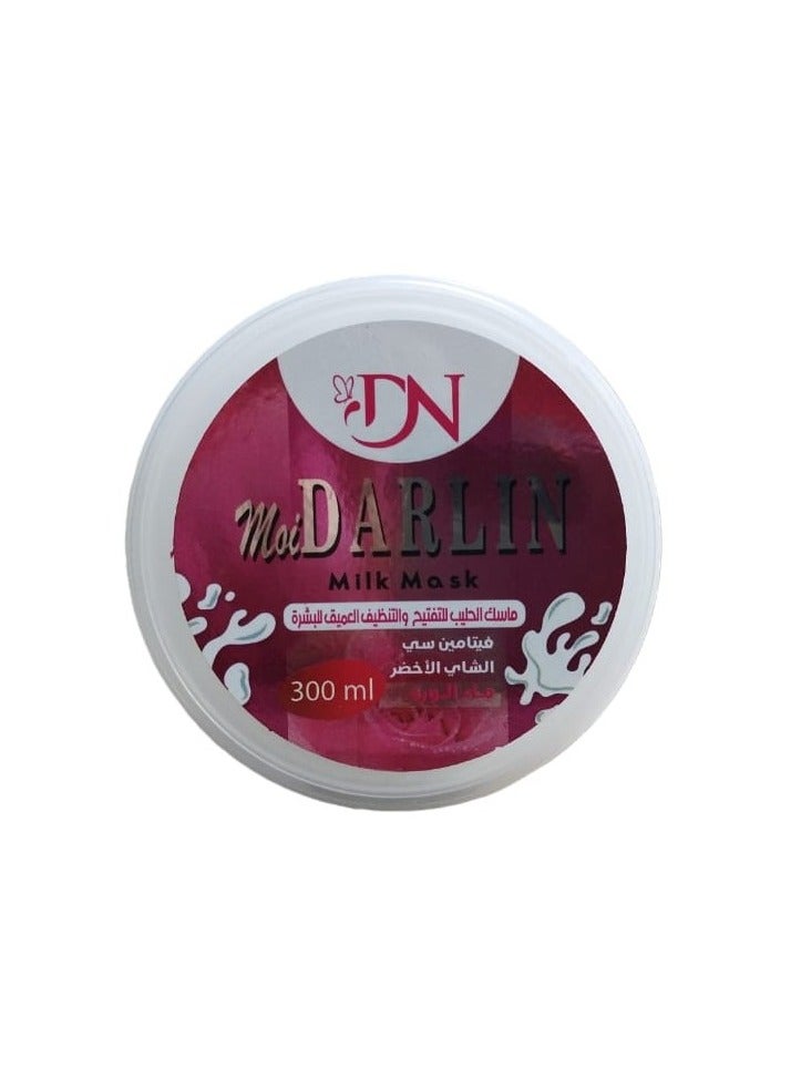 Moi Darlin milk mask to lighten and deep cleanse the skin - 300 ml - Image 1