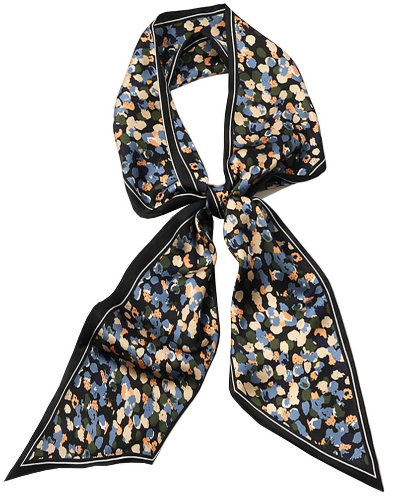 Saiusloa Purse Scarf For Handbags Head Scarves For Women's Hair Bags Scarfs Long Skinny Scarves Fashion Silky For Headbands-A33 - Image 1