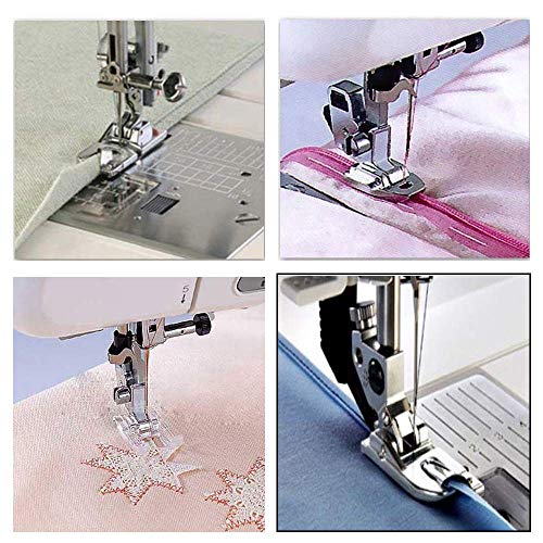 SZBZ 11Pcs Presser Feet, Sewing Machine Kit Household DIY Spare Parts Accessories for Sewing Machine Brother Singer Janome Toyota - Image 5