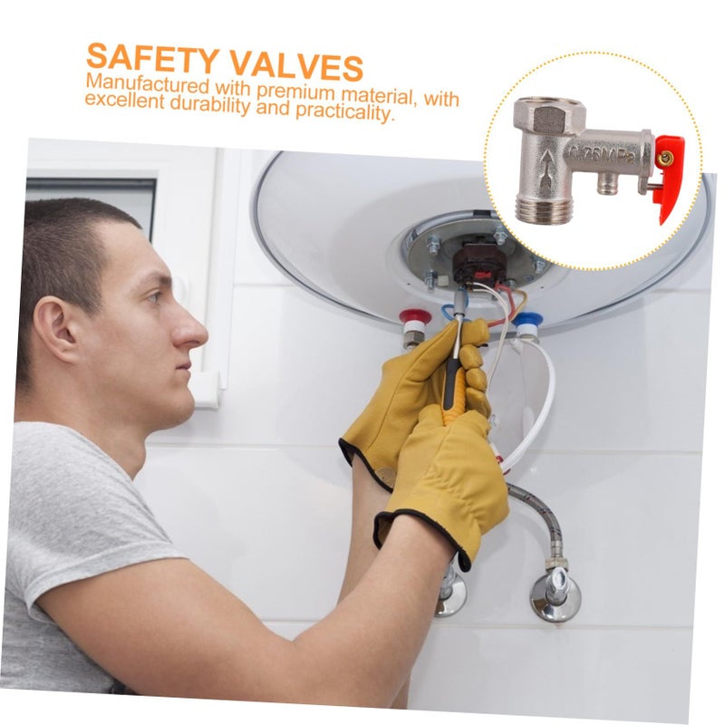 4 Pcs Sturdy Pressure Reducing Valves For Pool Safety Relief - Image 3