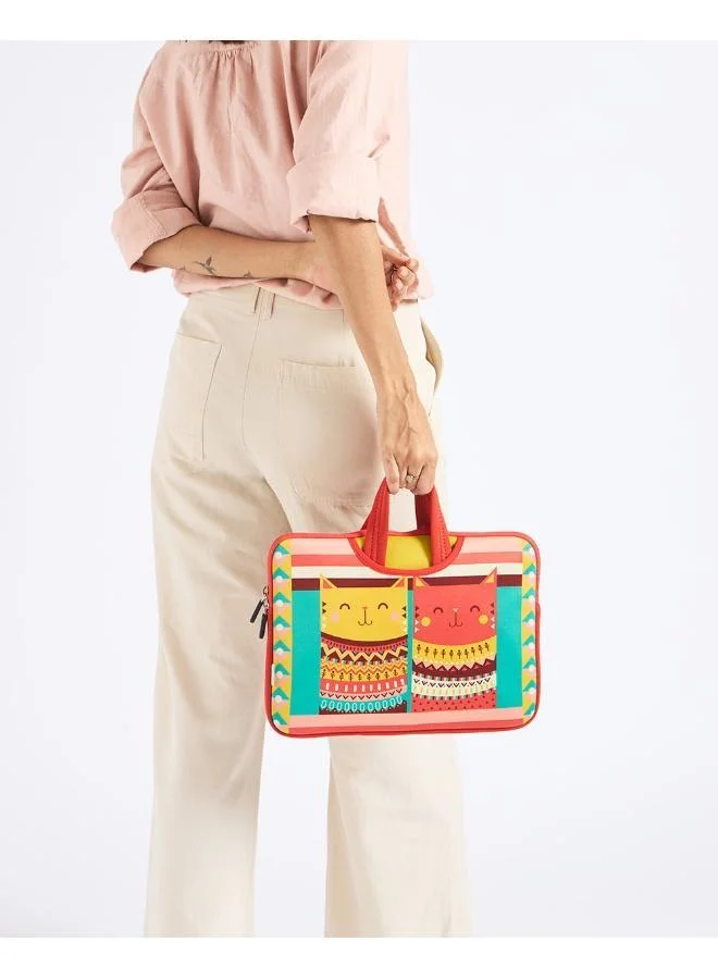 تشومباك تشومباك أزتك القطط لاب توب كم 13 بوصة