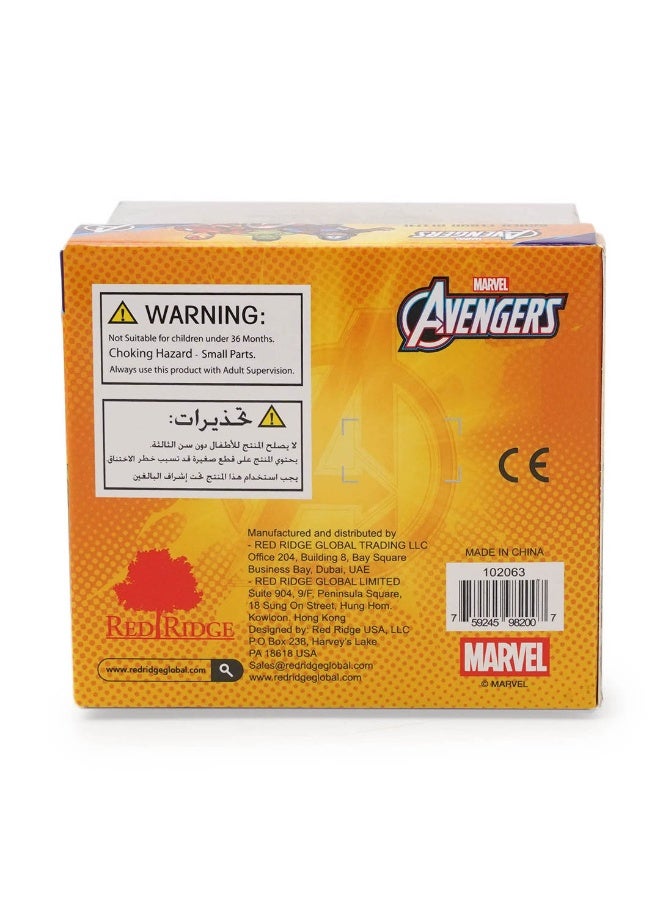 MARVEL Avengers Cloud Slime 220ml – Soft & Non-Sticky | Mess-Free Sensory Fun for Kids & Adults | Stress Relief Toy | Yellow & Purple| Ages 3+ - Image 3