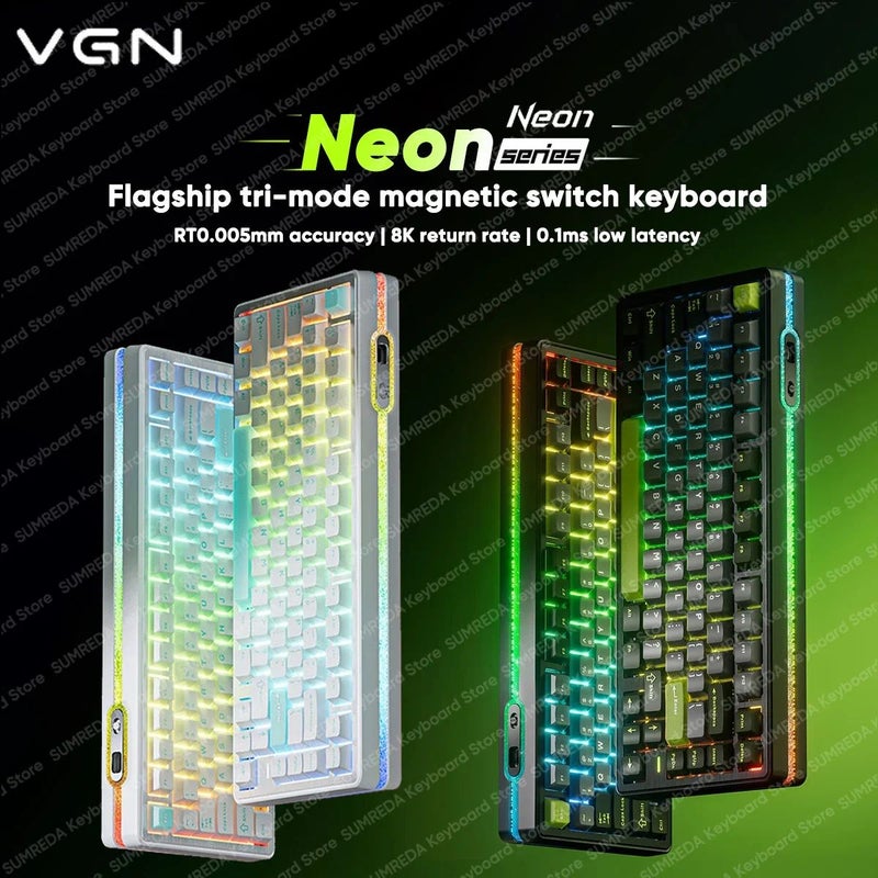 ز ن V  لوحة مفاتيح VGN Neon - Image 3