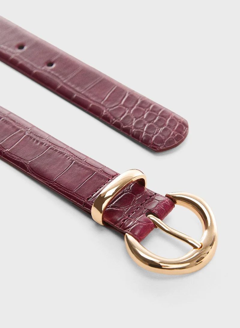 مانجو Lizz Allocated Hole Belt