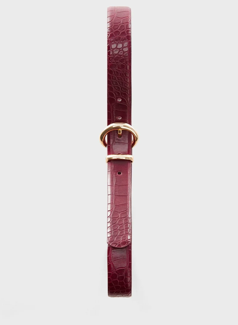 مانجو Lizz Allocated Hole Belt
