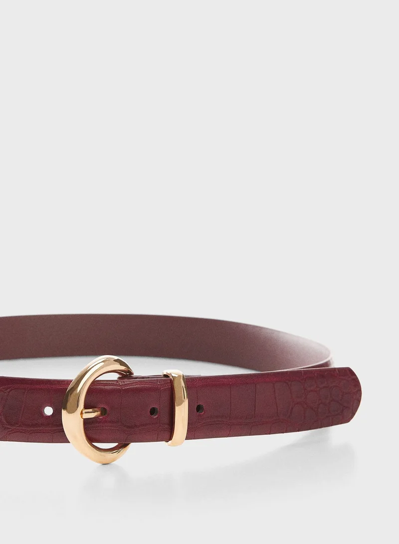 مانجو Lizz Allocated Hole Belt