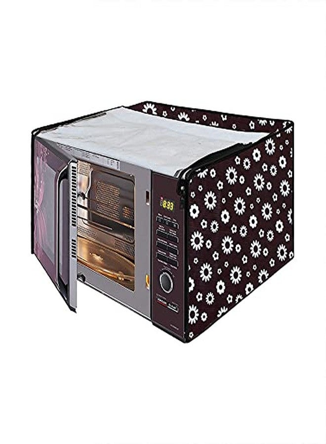 Nitasha Waterproof Dustproof Cover for Morphy Richards 20 litres Solo Microwave Oven with Large Turntable (20MWS) (Design NO:- NIT04) - Image 2