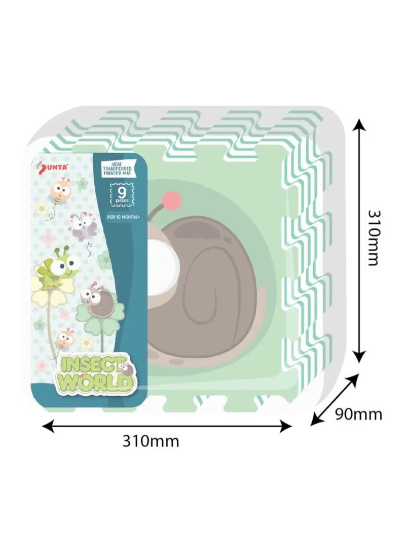 Sunta سجادة ألغاز عالم الحشرات من سونتا / 9 قطع - Image 2