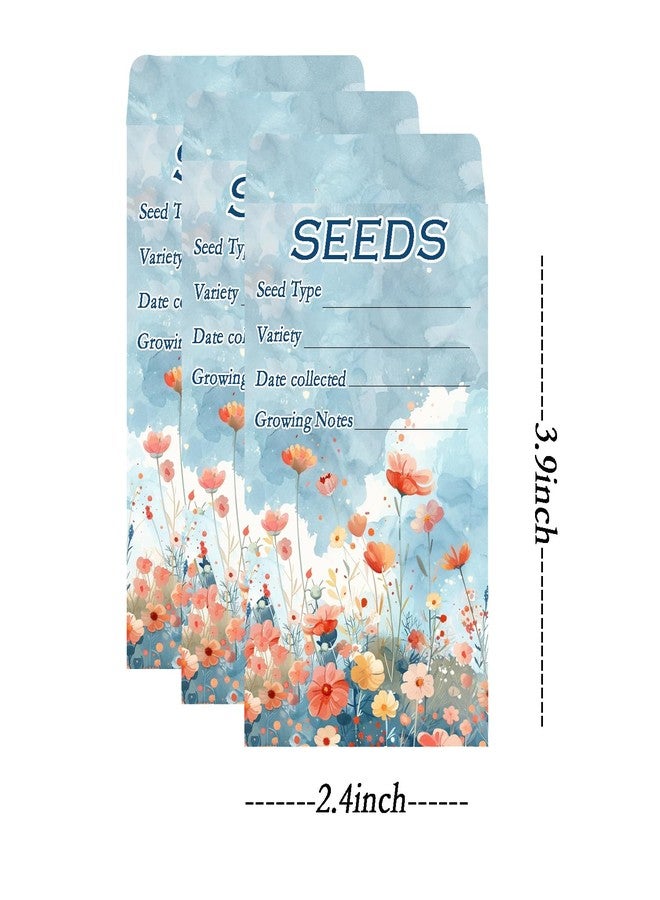 Remarkabel 2.4x3.9 Inch Seed Packets Envelopes Wedding Favors Packets Seed Storage Self Sealing for Wedding Party Favors Bridal Shower 100pcs - Image 2