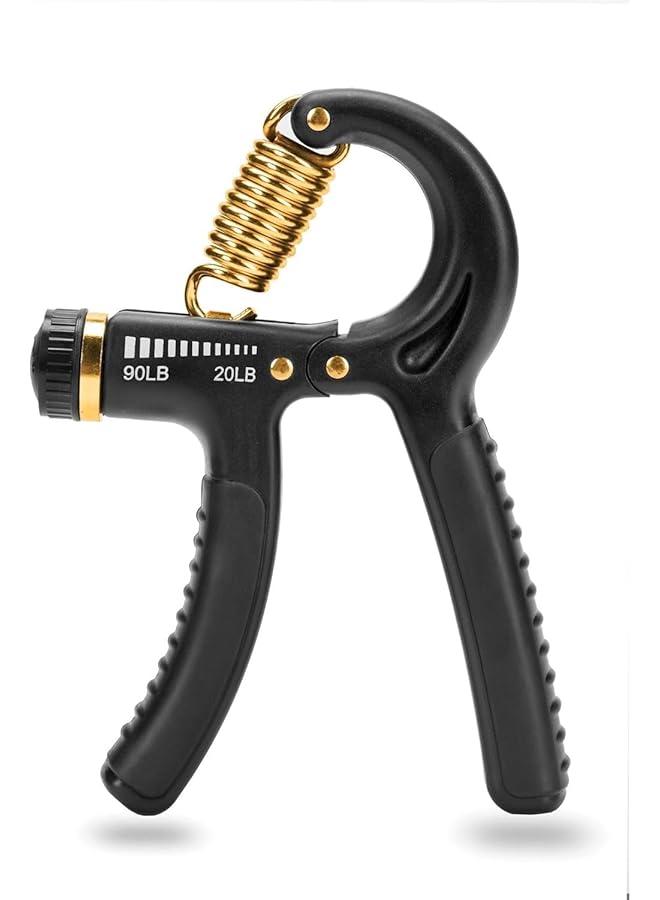 SKLZ Grip Strength Trainer Hand Exerciser Grip Strengthener Strength Training Equipment Adjustable Resistance Black 20 90Lb/9.07 40.82Kg - Image 3