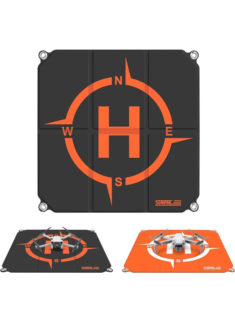 STARTRC STARTRC Drone Landing Pad Pro, Universal Waterproof Portable Fast-Foldable Helipad for DJI Neo/Mini 4 Pro/Mini 4K/Holy Stone/RC Quadcopters (22-inch/55cm)  - Image 1