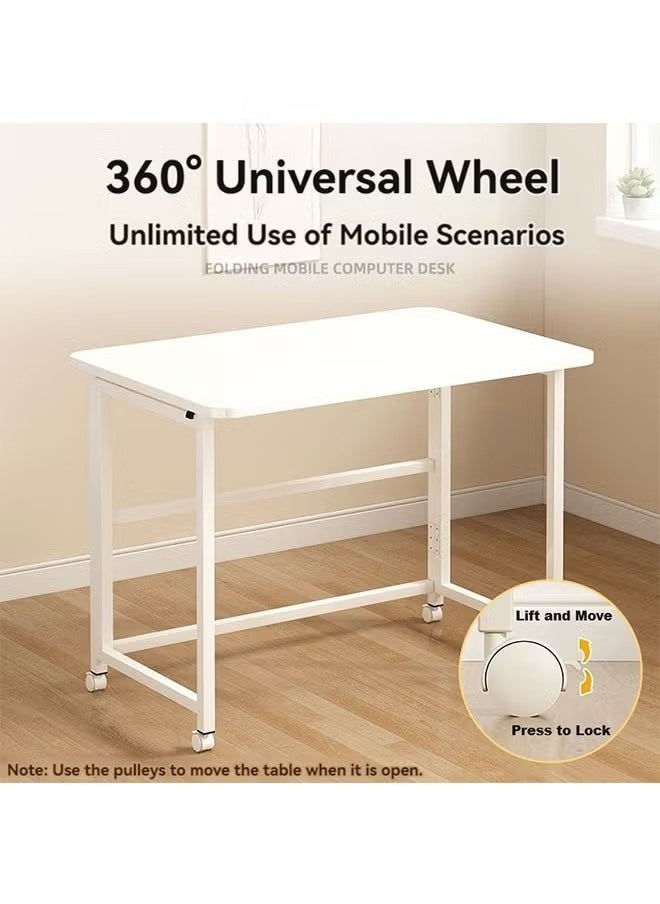 Game Table Folding Table Simple Home Office Desk Movable Computer Desk Add Thick Desktop Space-saving Folding Table Study Writing Desk Game Table for Small Spaces - pzsku/Z7D3F29C54952DDC9AB2FZ/45/_/1730346045/a9a18ccf-4666-415e-a679-9b3251210e1a