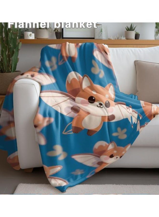 عام بطانية رقيقة من الفانيلا (حرارة ومريحة، ومناسبة للنوم واستخدام اللعبة والغبار والرمل) 150 سم * 200 سم - 812 - Image 4