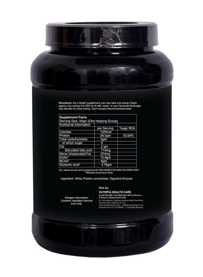 Olympia Raw Whey 1Kg Unflavour - Image 3