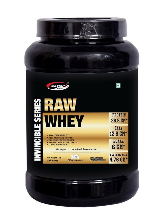 Olympia Raw Whey 1Kg Unflavour - Image 1
