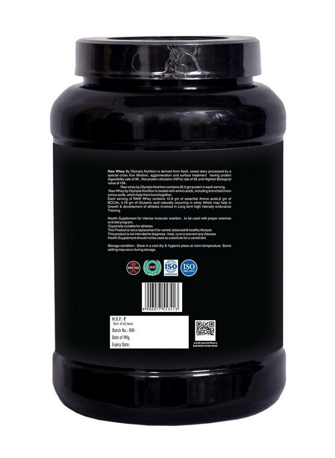 Olympia Raw Whey 1Kg Unflavour - Image 2