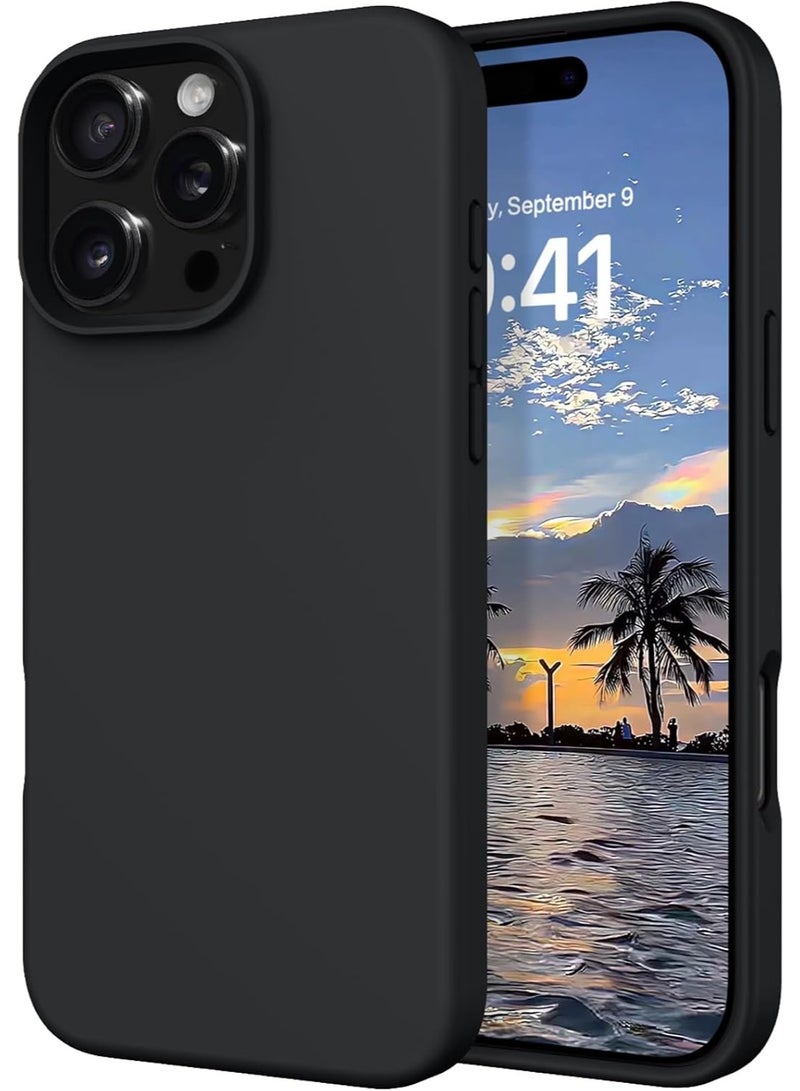 MUNTAQI iPhone 15 Pro Silicone Case – Soft Liquid Silicone Gel Cover with Microfiber Lining, Slim Fit Shockproof Protective Case for iPhone 15 Pro 6.1", Anti-Scratch, Wireless Charging Compatible - Image 1