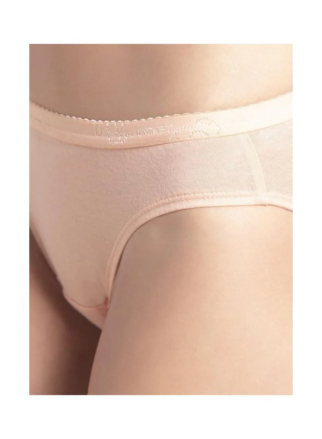 JOCKEY Jockey 1525 Women Medium Coverage Super Combed Cotton Mid Waist Bikini with Exposed Waistband and StayFresh Treatment Pack of 3