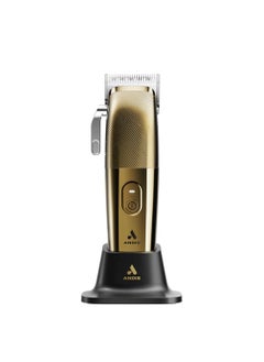 Andis Envy II Cordless Clipper Premium Edition, Professional Lithium-ion Electric Beard & Hair Clipper, Phaze Blade, Cordless, Gold