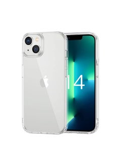 Rock Pow iPhone 14  Case 6.1 inch, Anti-Yellowing ,  Drop Protection with Bumper Shockproof Protective Cover Slim Thin Phone Case iPhone 14  Crystal Clear  - Image 1