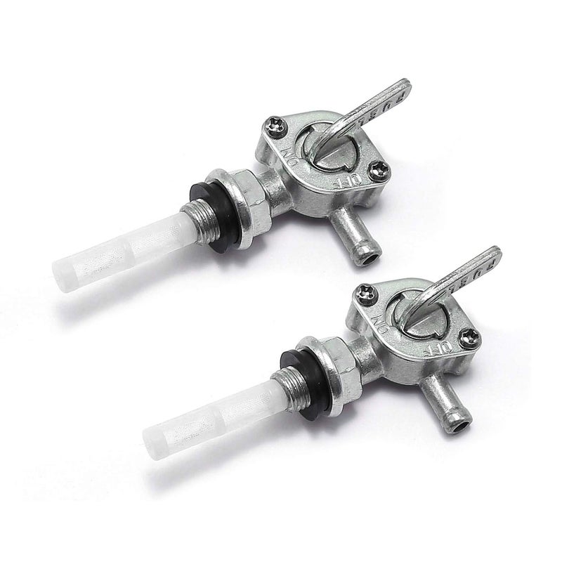 2pcs Fuel Tank Switch M10x1.25 Generator Tap Valve Motorcycle Shut off - Image 1