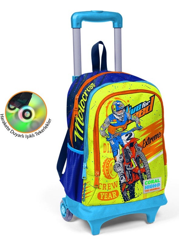 Yaygan 23942 Coral High Check Backpack (Light Wheel)  - Image 1