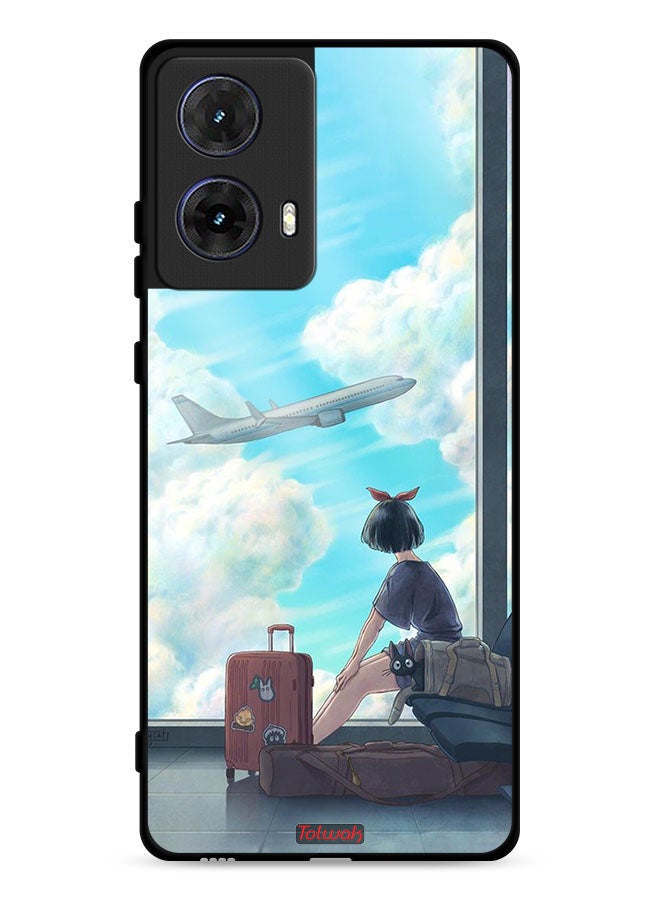 Tolwak غطاء حماية موتورولا موتو G85 5G فن السفر - Image 1