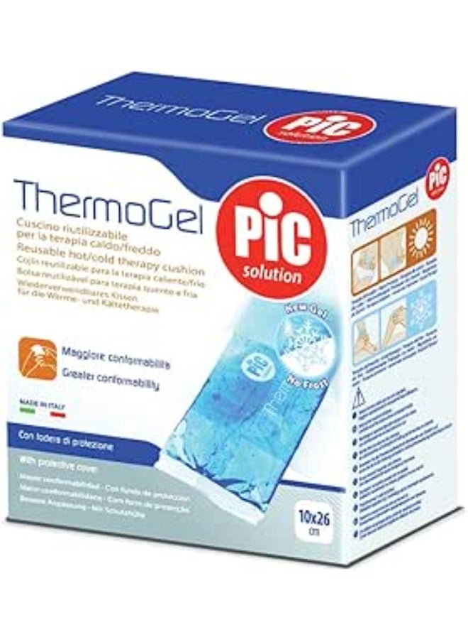 Pic Solution Hot & Cold Heat Gel Pain Relief Pad, 10 x 26 cm - Image 1
