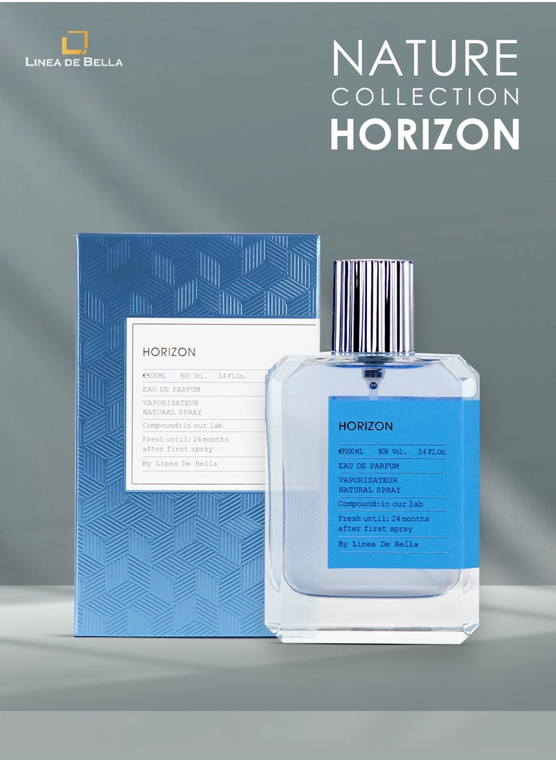 Linea De Bella Perfume Nature Collection Horizon 100 ml Long Lasting Perfume for Ladies  - Image 3