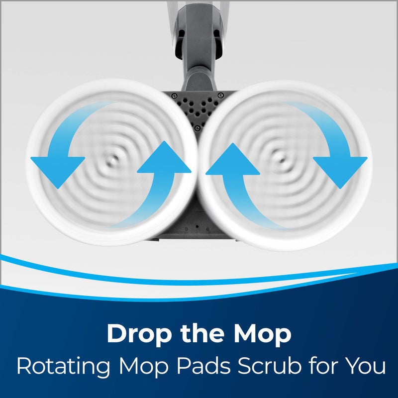 BISSELL® SpinWave Pet Hard Floor Corded Spin Mop Cleaner with Washable mop Pads for Sealed Hard Floors, 20399 - Image 3