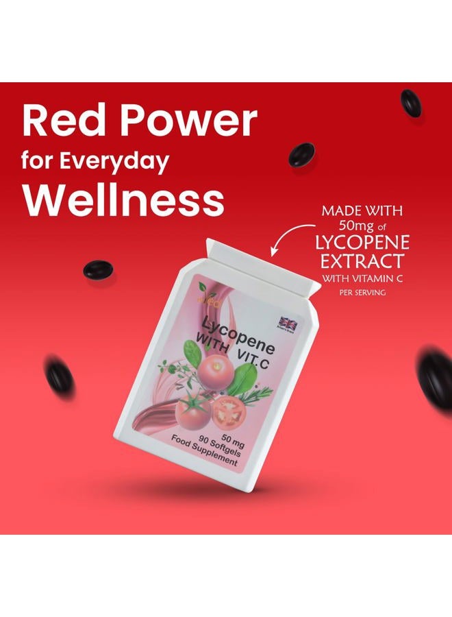 Ved Lycopene Supplement, 50 mg x 90 Softgel - Image 2