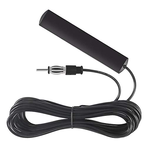 DORHEA Universal Radio Antenna Car Stereo AM FM Hidden Windshield Adhesive Mount Patch Antenna for Vehicle Truck SUV Car Stereo in Dash Head Unit CD Media Receiver Player Audio HD Radio Player Amplifier - Image 3