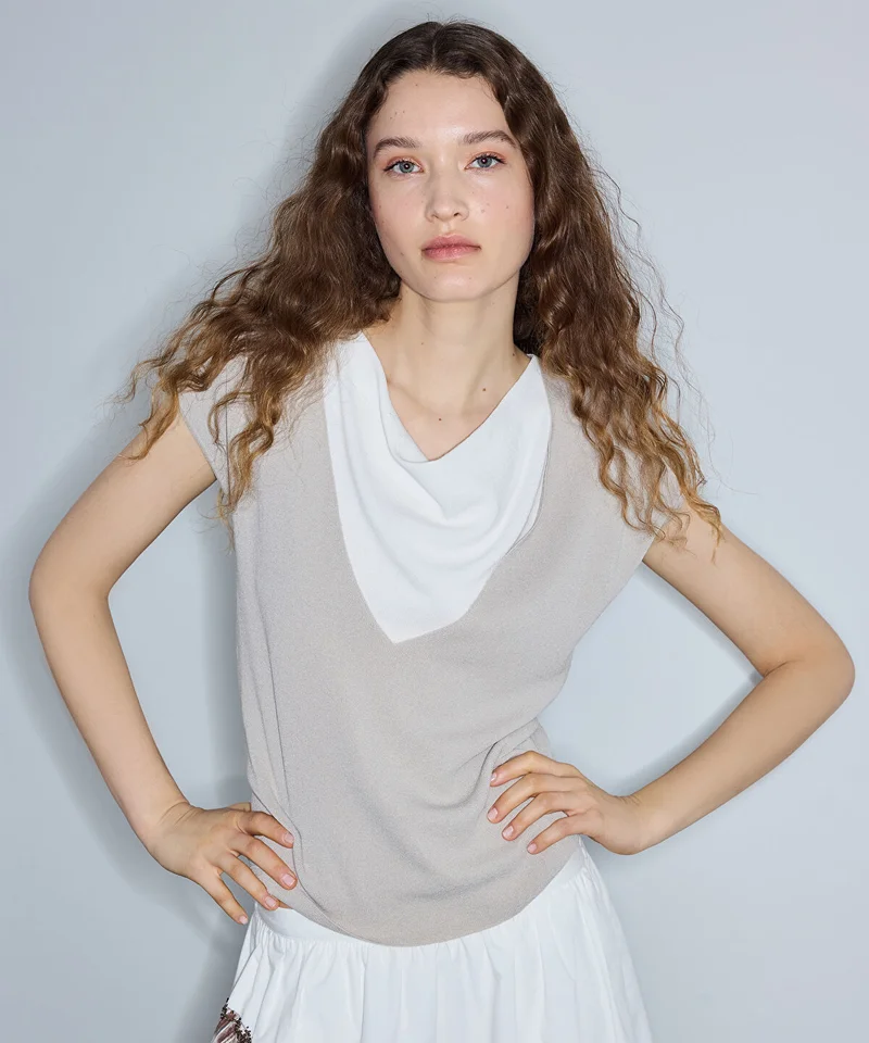 Ipekyol Color-Block Knit Top