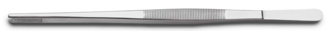 PLATING TONGS ONE SIZE SILVER