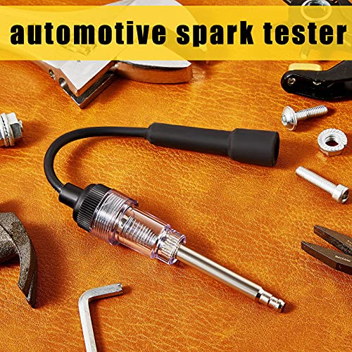 Frienda Inline Spark Plug Tester Engine Ignition Tester Straight Boot Ignition Tester Light Lawnmower Engine Checker Armature Diagnostic Detector for Automotive Car Internal External Engine (2 Pieces) - Image 5