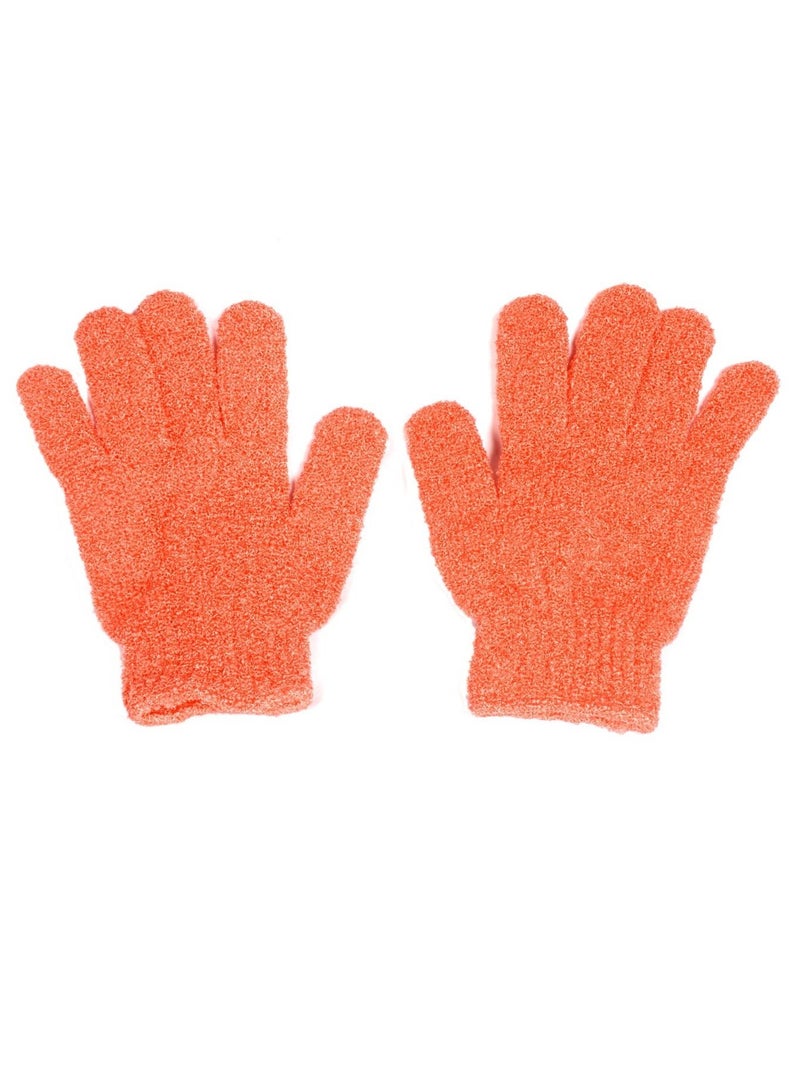 بريزون قفازات الاستحمام من الألياف برتقالي - Image 2