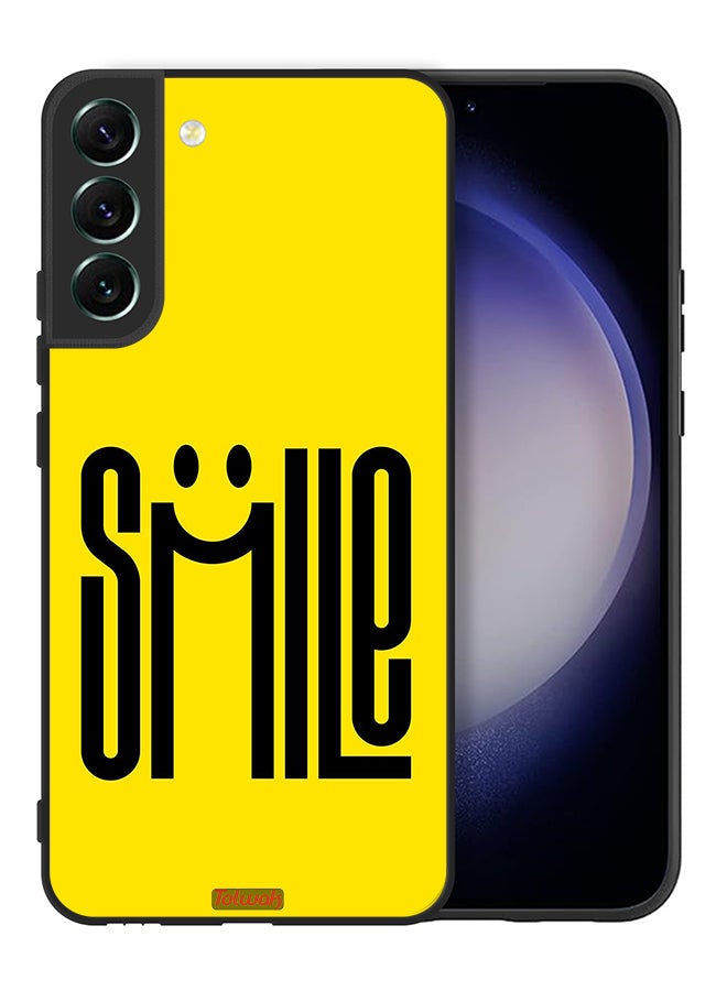 Tolwak Samsung Galaxy S22 Plus 5G Protective Case Cover Smile Art - Image 2