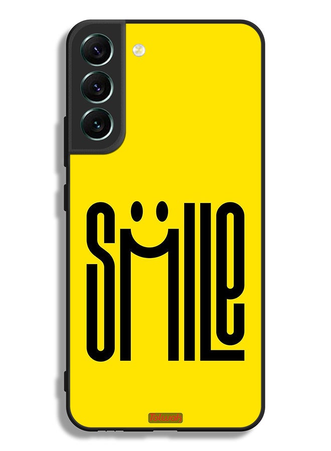Tolwak Samsung Galaxy S22 Plus 5G Protective Case Cover Smile Art - Image 3