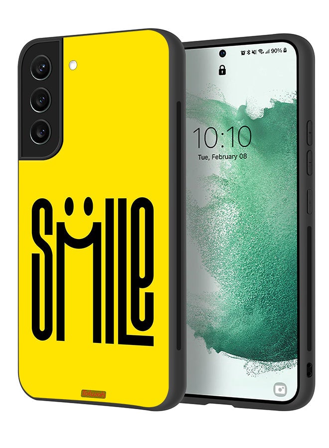 Tolwak Samsung Galaxy S22 Plus 5G Protective Case Cover Smile Art - Image 1