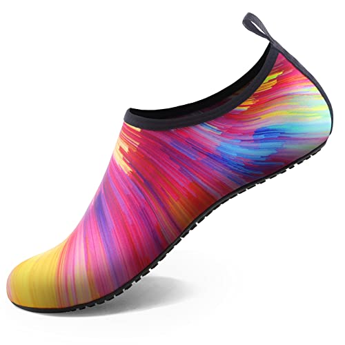 ATHMILE Water Shoes for Women Men Quick-Dry Aqua Socks Swim Beach Barefoot Yoga Exercise Wear Sport Accessories Pool Camping Must Haves Adult Youth Size - Image 1