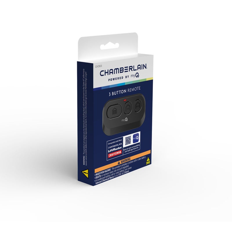 Chamberlain myQ 3-Button Visor Garage Door Remote Control - Image 5