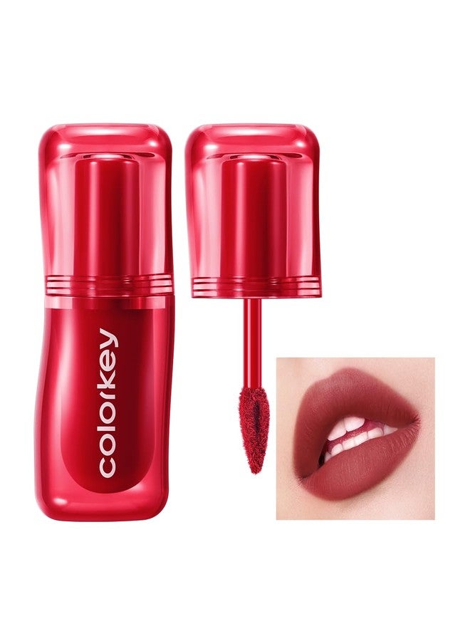 COLORKEY Milk Fog Lip Mud, Hydrating & Long-Lasting Lip Mud with Soft Matte Finish, Non-Sticky, Moisturizing, Smudge-Proof, Suitable for All Skin Tones, Enriched with Natural Ingredients (M07) - Image 1