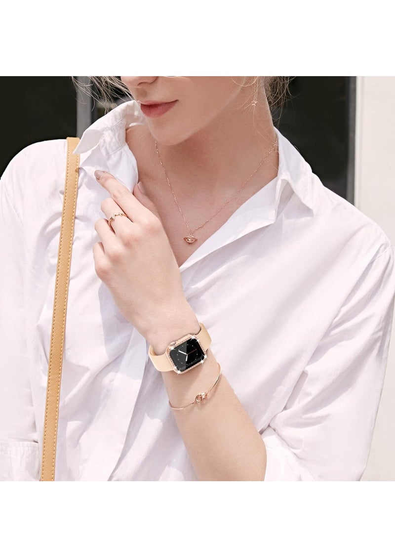 Mesh Metal Loop For Apple Watch Band 42mm 44mm 45mm 46mm 49mm for iWatch Bands Series Ultra SE 10 9 8 7 6 5 4 3 2 1 Women Men, Stainless Steel Strap with Magnetic Clasp - Image 4