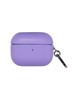 Case Cover For Apple AirPods Pro 2 PU Leather Wireless Bluetooth Earphone Protective Case Purple