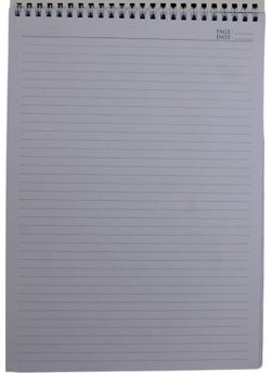 Lizy A4 Table Block Spiral 40 Sheets Striped PR06  - Image 2