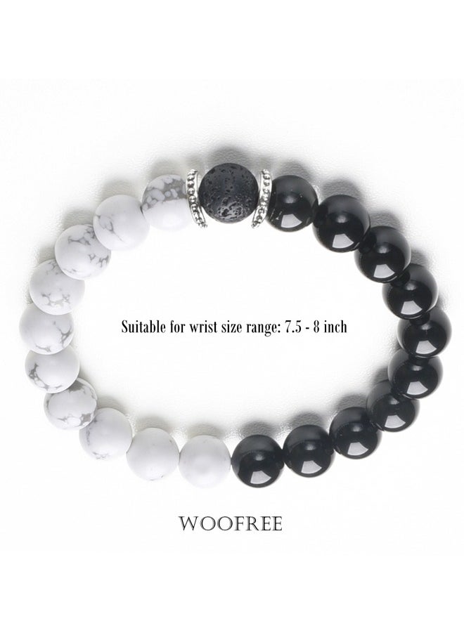 Men Bracelets Made of Natural Gemstones