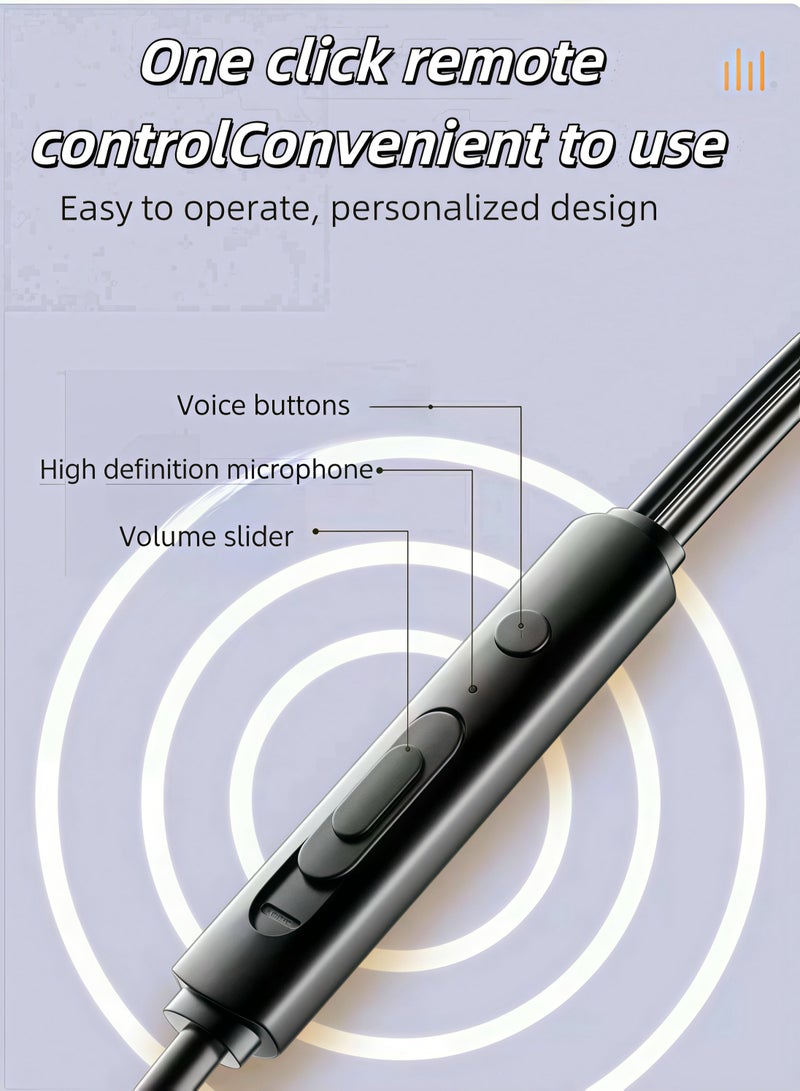Computer-specific wired headphones, clear sound quality and unobstructed communication.  - Image 2