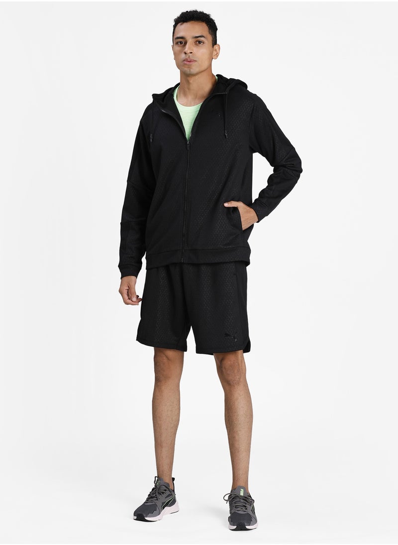 PUMA Activate Mens Black Full-Zip Training Jacket  - Image 3