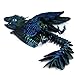 Guwewu Feathered Wyvern 3D Printed Articulated Fidget Dragon Azurewing - Image 3