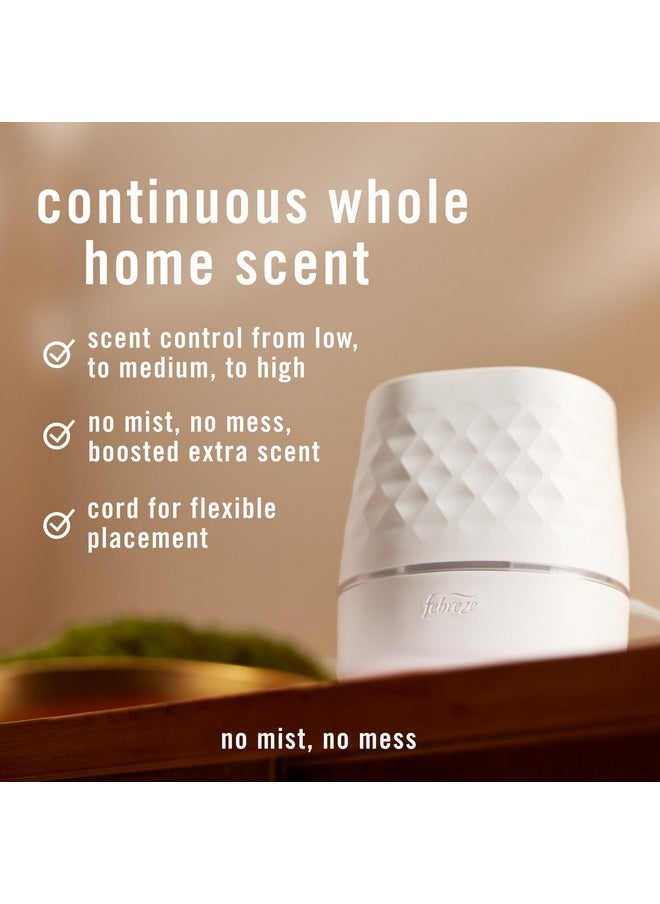 febreze Febreze PLUG Scent Booster Starter Kit, Oil Diffuser, Air Freshener Plug In, Continuous Scent Device + 2 Gain Original Refills  - Image 3
